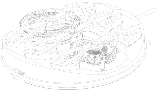 机芯图-重庆浪琴维修服务中心